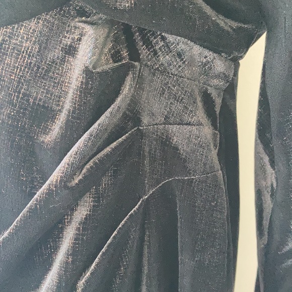 ❤️🔥 NWT Ralph Lauren Velvet Split Sleeve Cocktail Dress - Picture 8 of 16